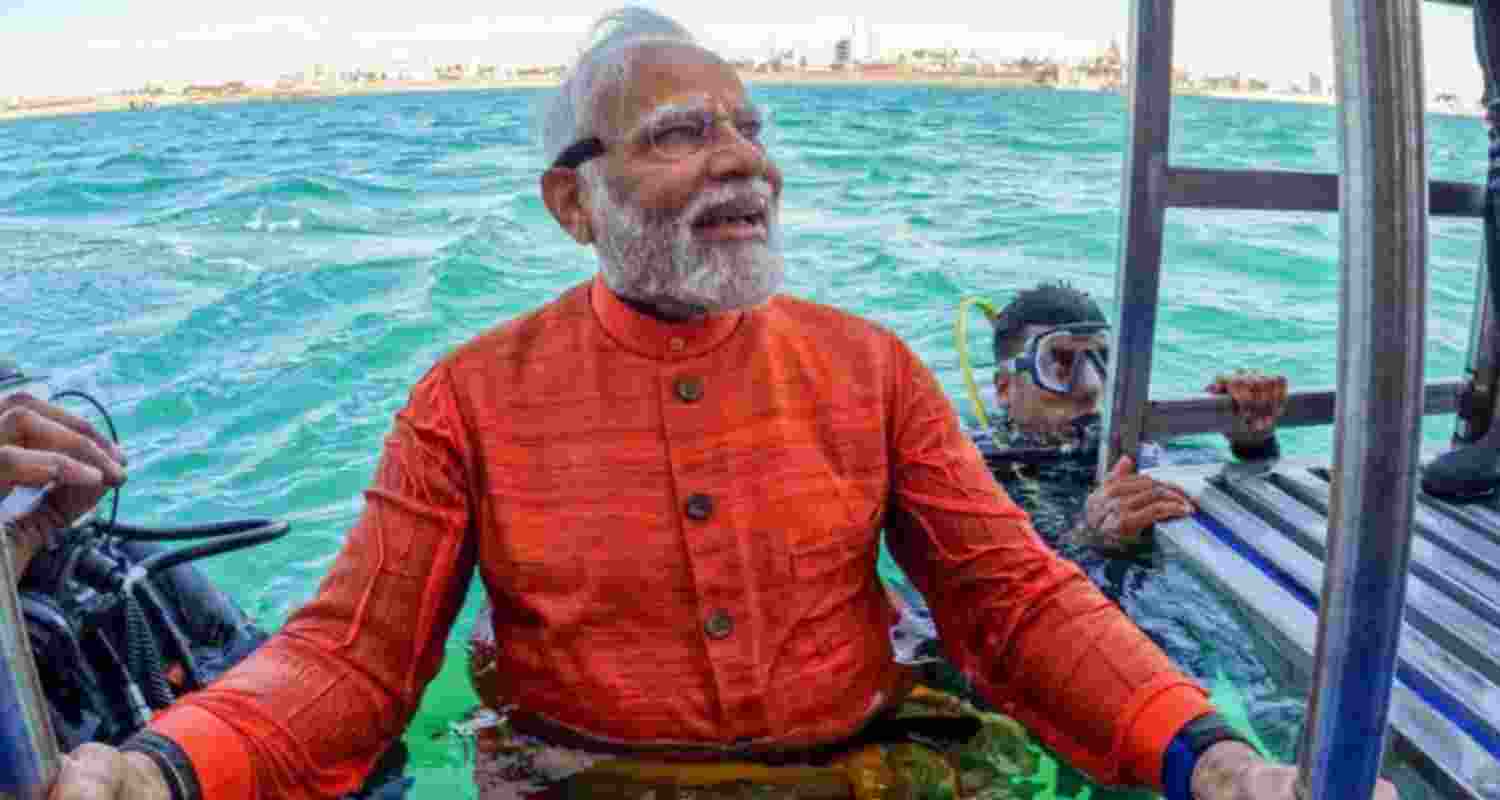 Scuba diving is liked by PM Modi. 