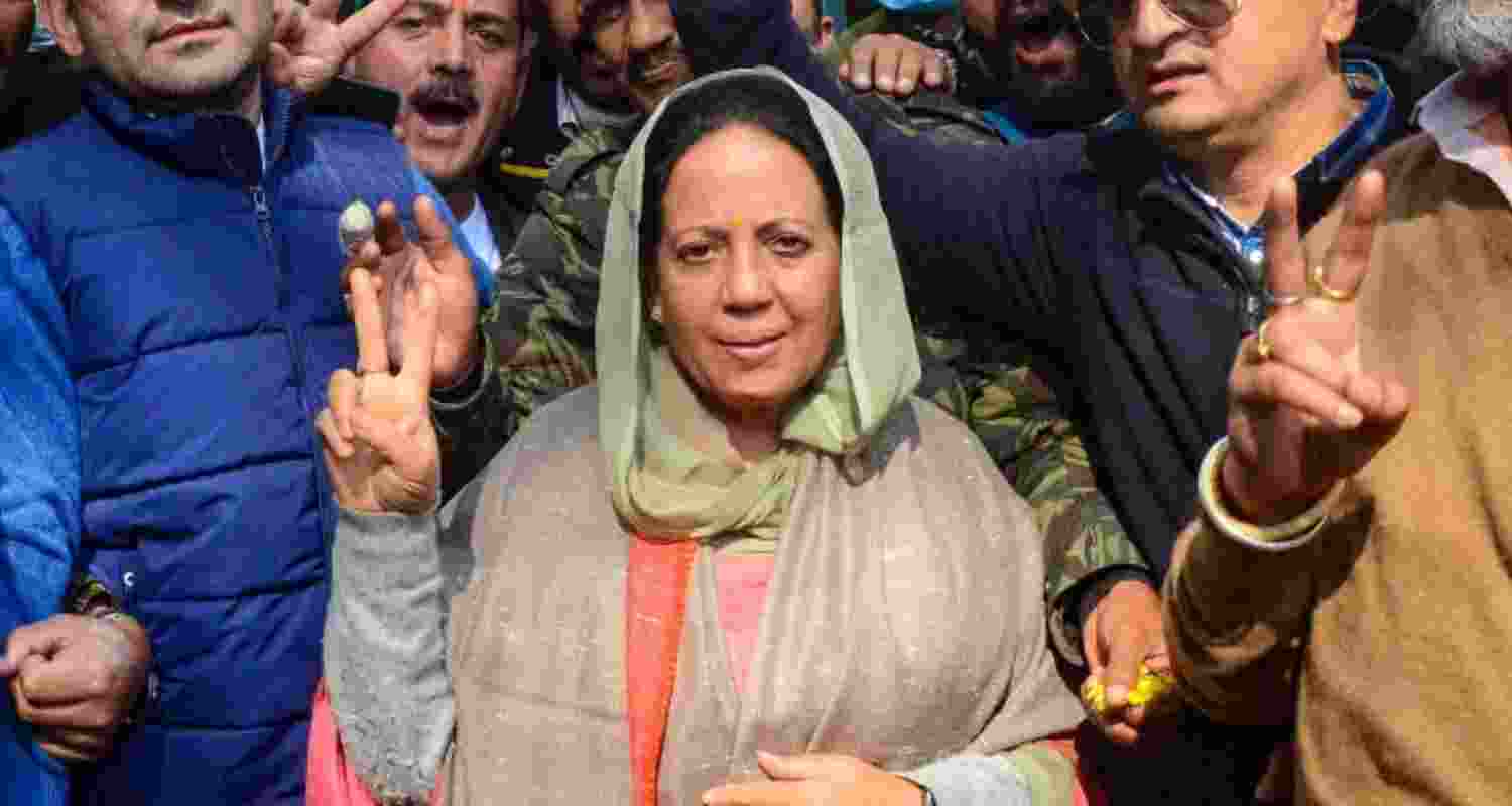 Himachal Congress leader Pratibha Singh.