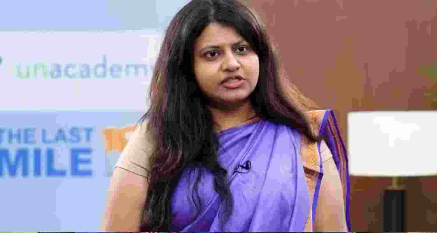 Former IAS probationer Puja Khedkar.