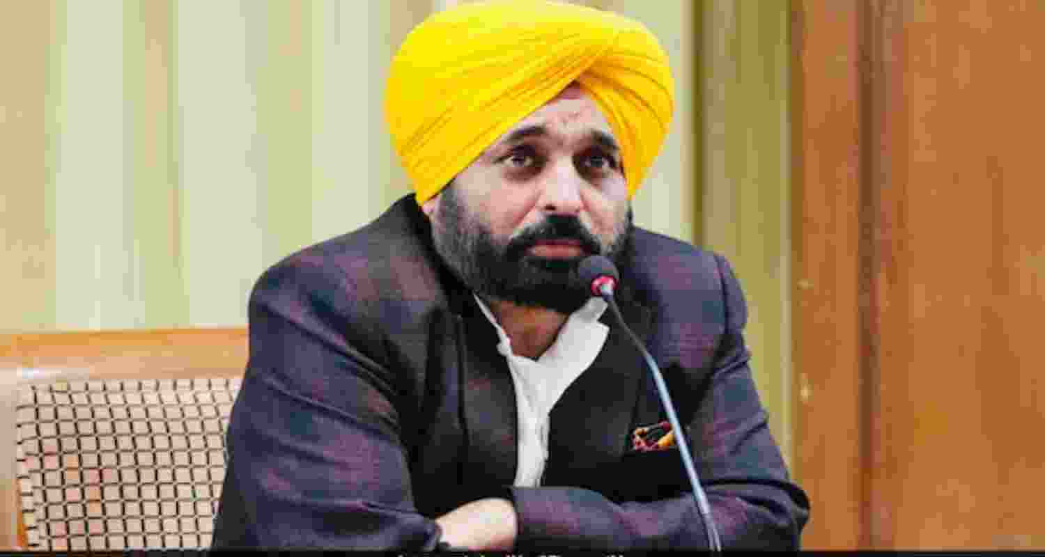 Punjab Chief Minister Bhagwant Singh Mann. 