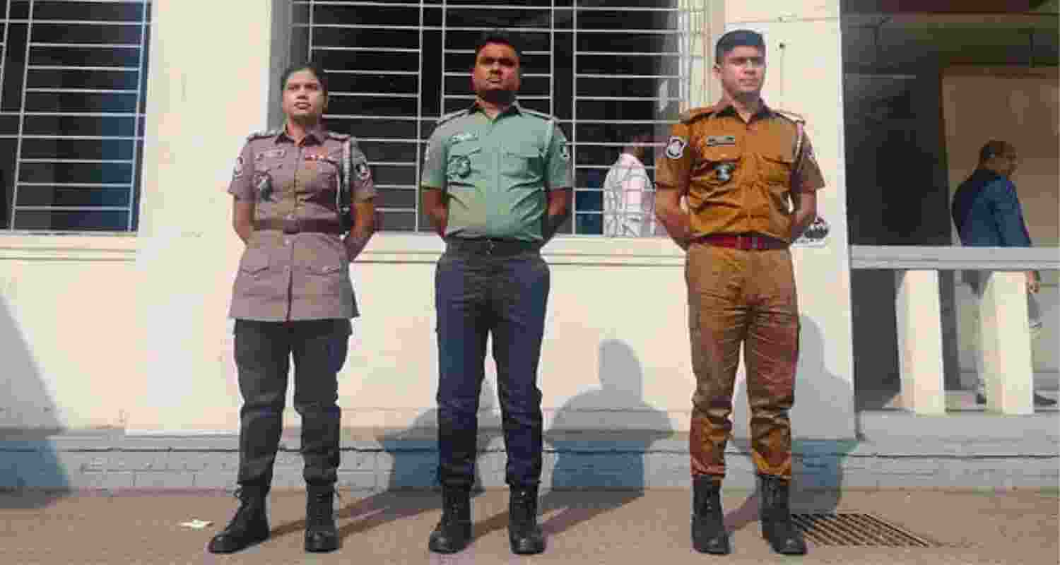 B'desh govt's move to introduce new police uniforms sparks row    