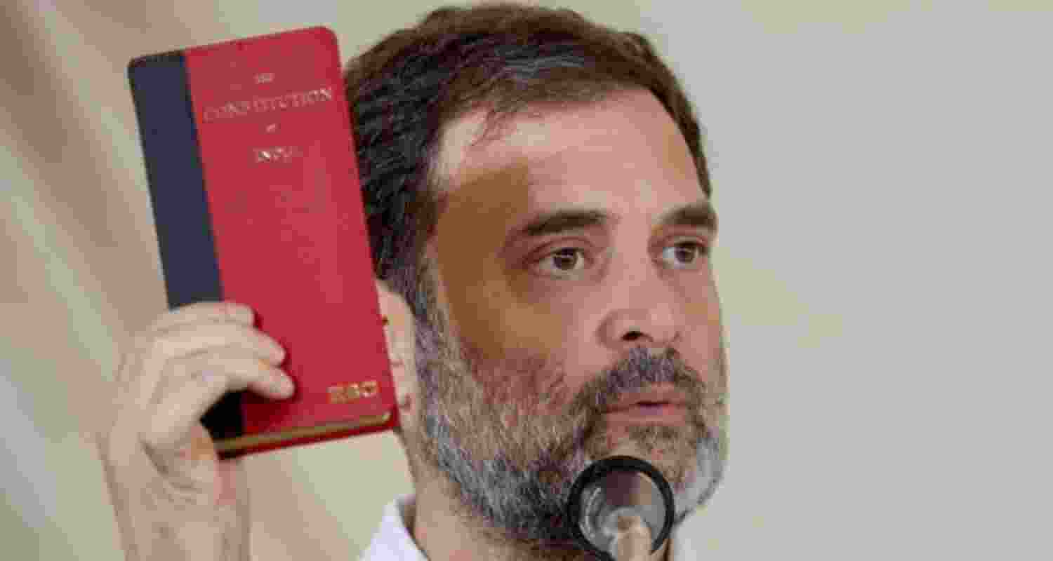 Congress leader Rahul Gandhi. File photo.