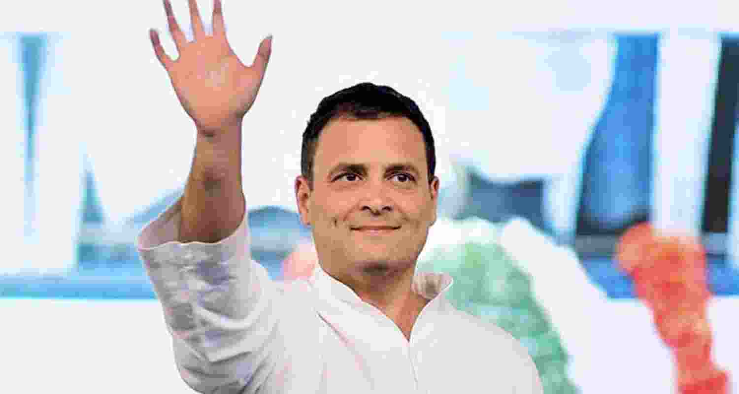 Congress leader Rahul Gandhi. File photo.
