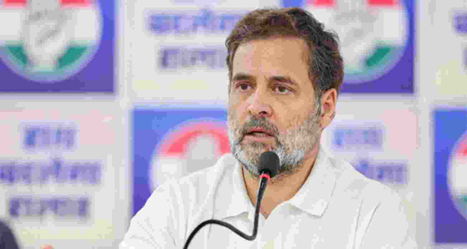 A file photo of Congress leader and Lok Sabha LoP Rahul Gandhi.