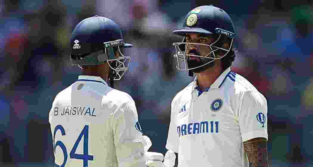 Yashasvi Jaiswal and KL Rahul put India in the driver’s seat with a patient 172-run partnership, building a 218-run lead against Australia in the first Test at Perth.