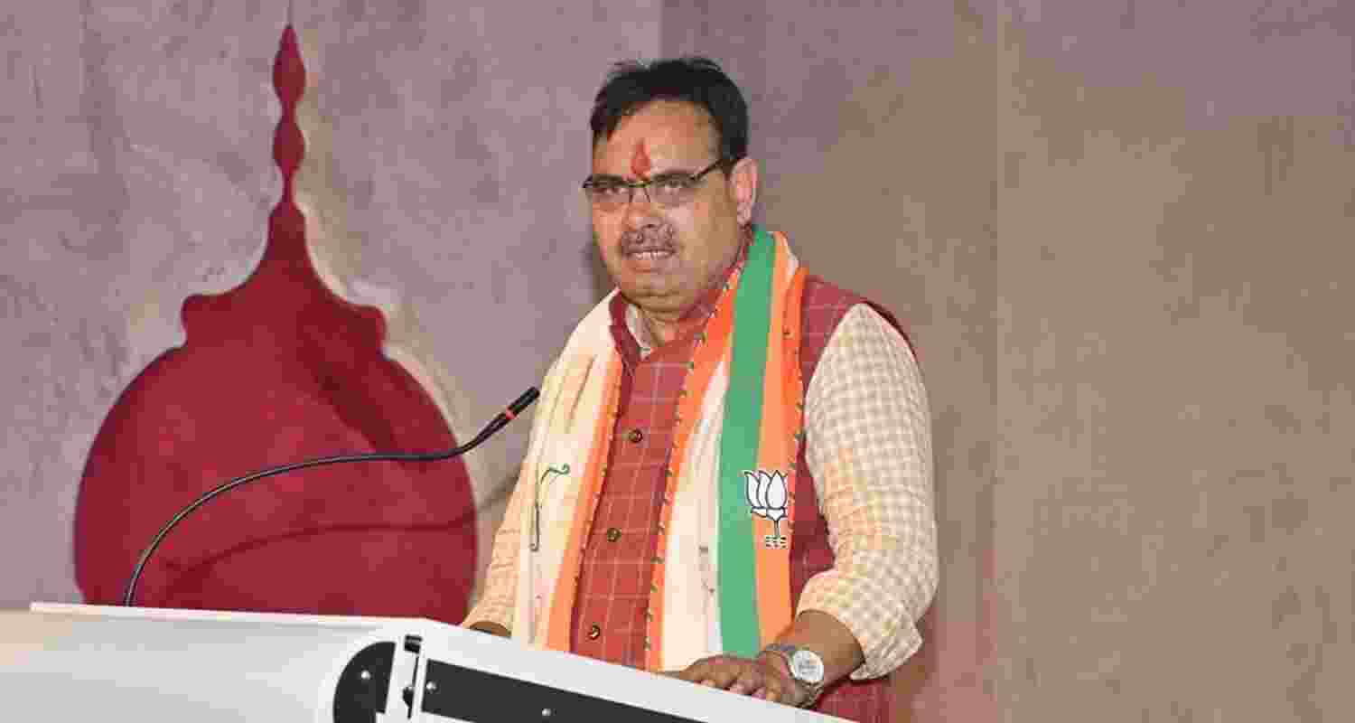 Rajasthan Chief Minister Bhajanlal Sharma - file image.