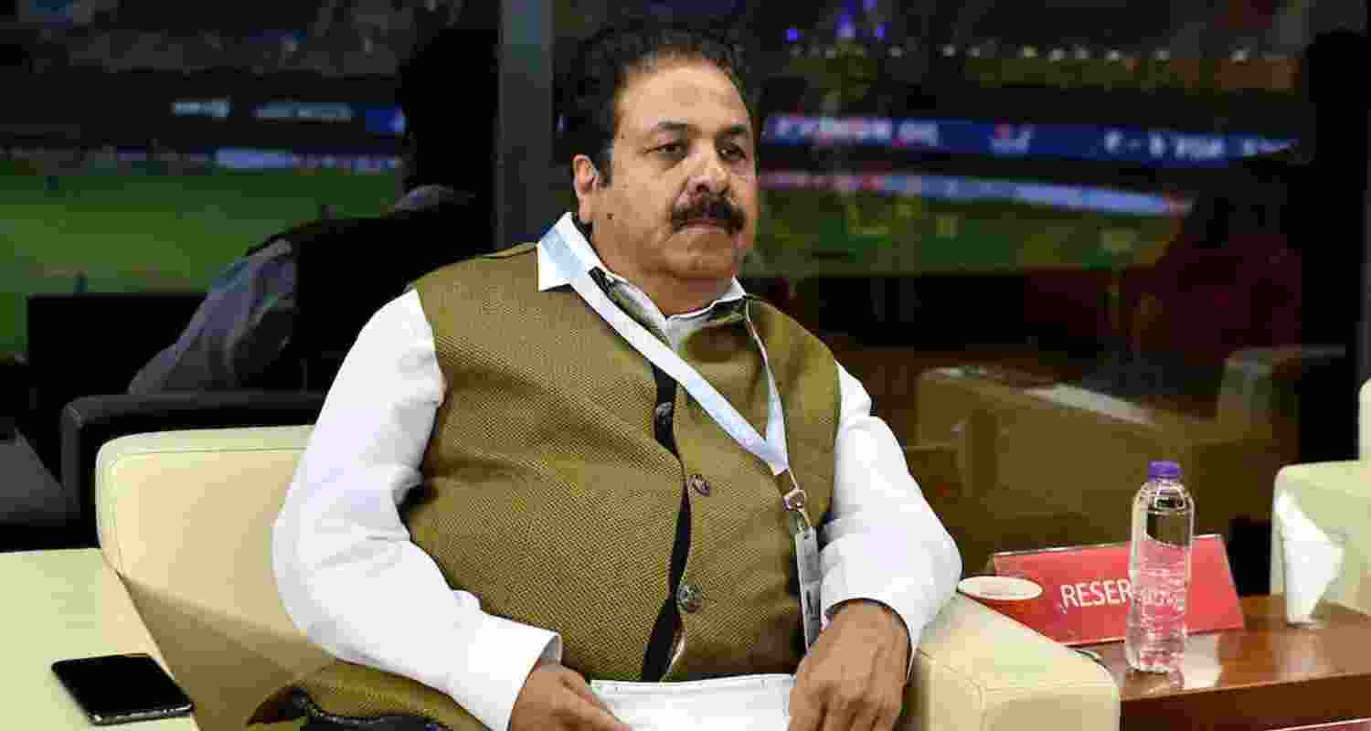A file photo of Rajeev Shukla.