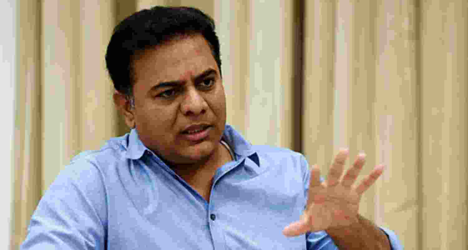 Working president of the BRS KT Rama Rao.