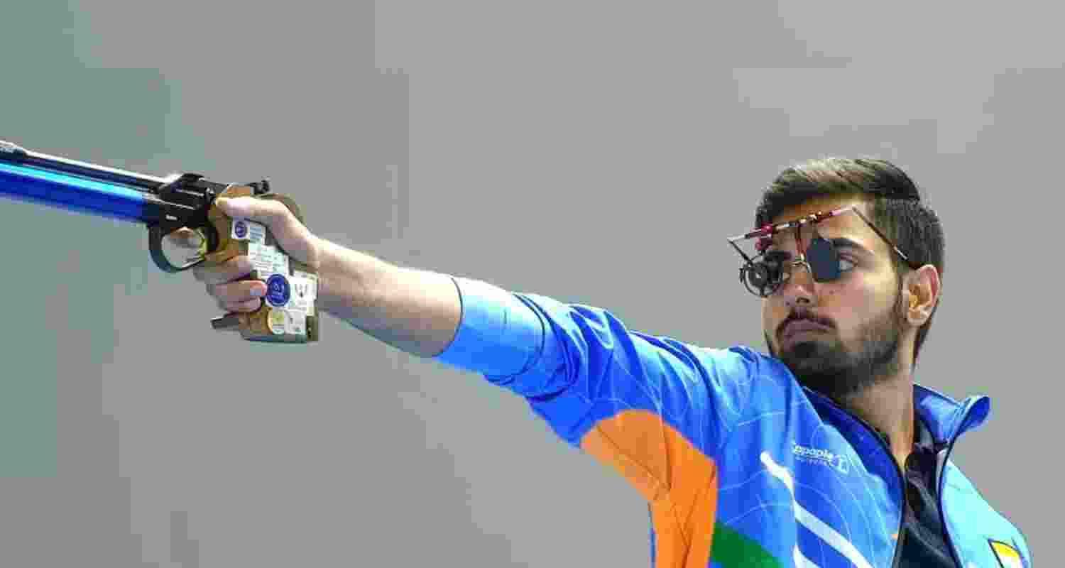 Samrat Rana of Karnal in Haryana had made history by winning the men's 10m air pistol gold at the World Championships, becoming the first Indian to clinch a senior individual world title in the event.