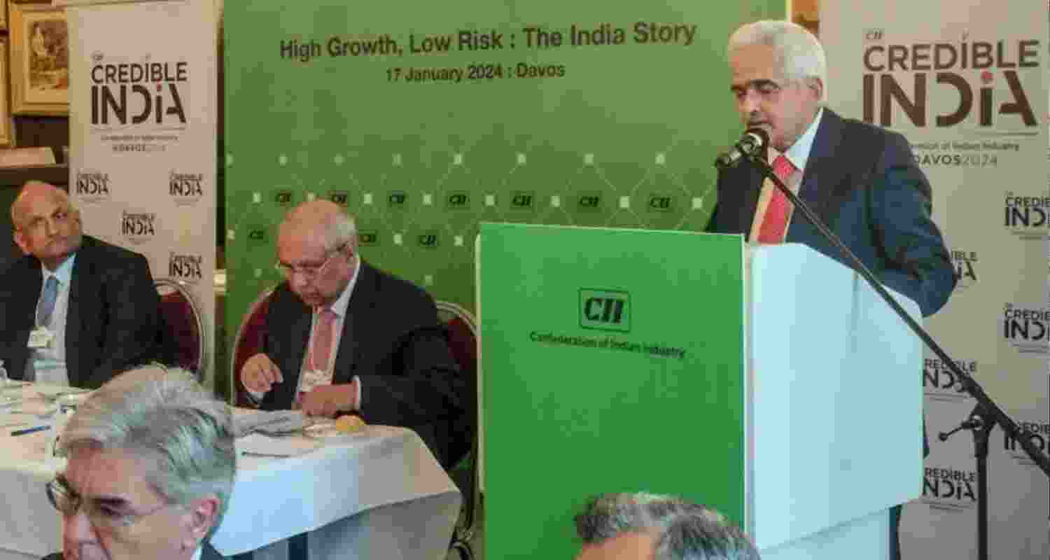 RBI Governor at the CII session. 