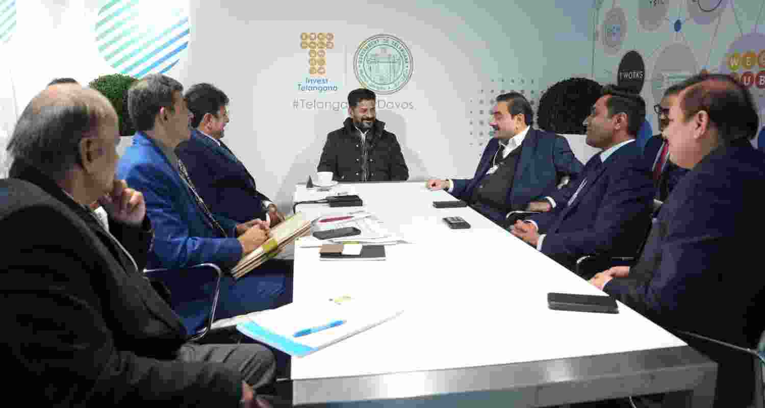 Telangana, Revanth Reddy, Davos Summit, Adani, JSW, Gautam Adani, Congress