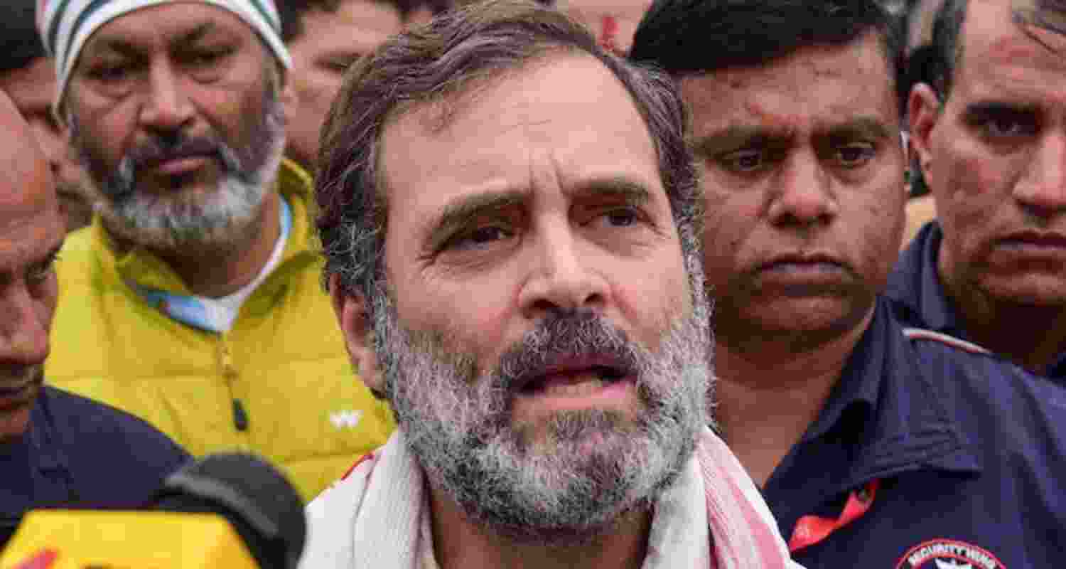 Rahul Gandhi. 