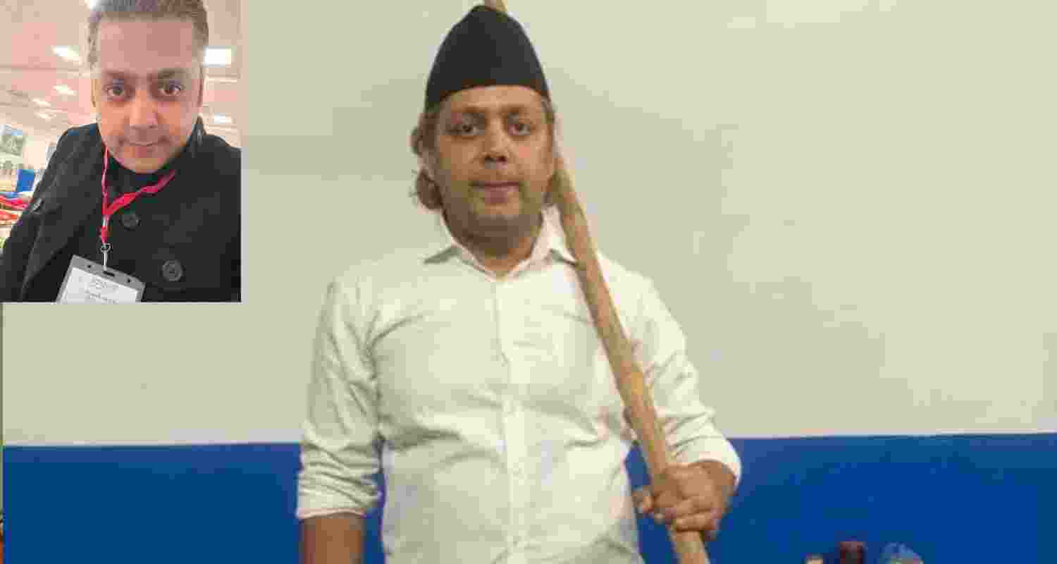 Victim Naveen Arora. 