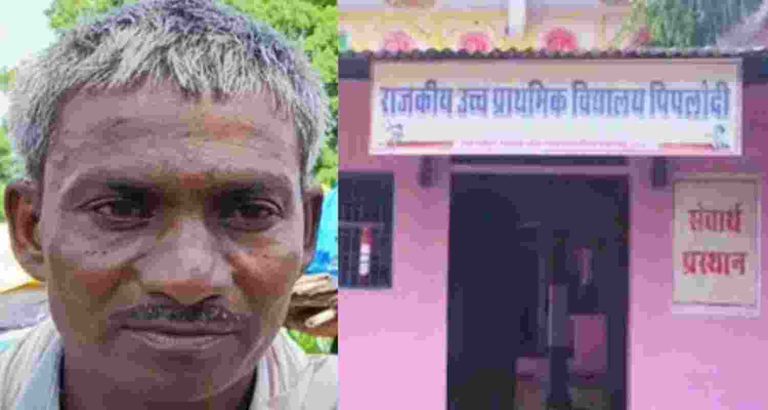 Rajasthan farmer gives up home for village school