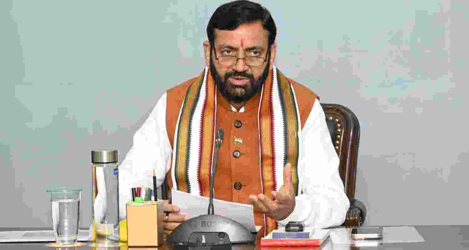 Haryana CM Nayab Saini. 