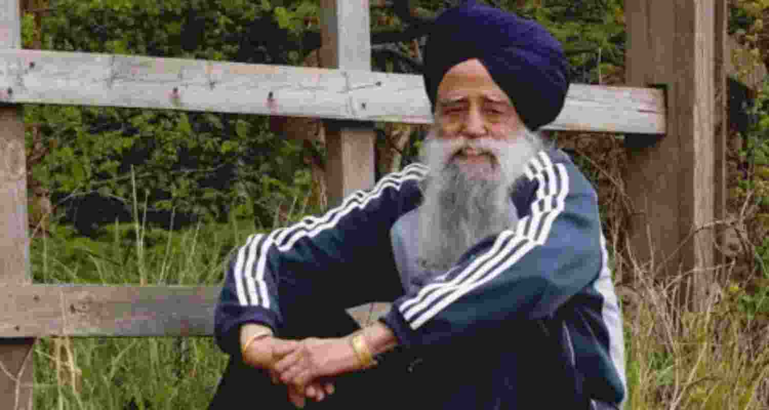 Marathon runner Fauja Singh.