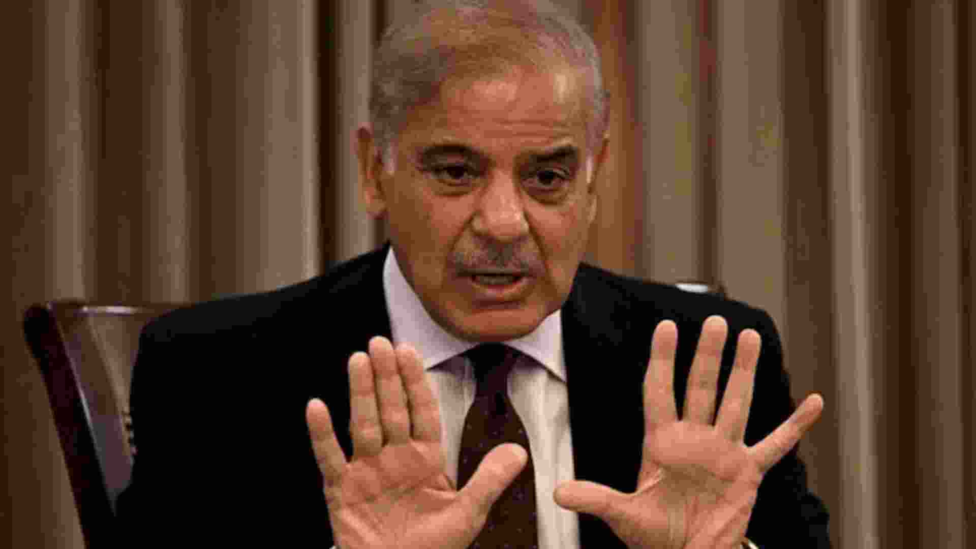 A file photo of Pakistan Prime Minister Shehbaz Sharif.