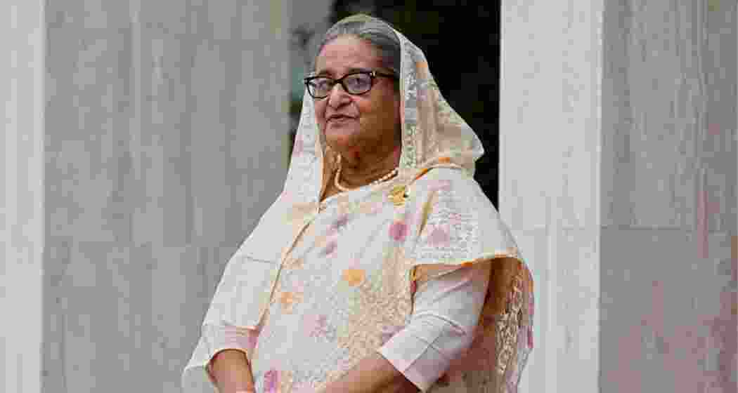 Bangladesh’s deposed Prime Minister Sheikh Hasina. (File photo)
