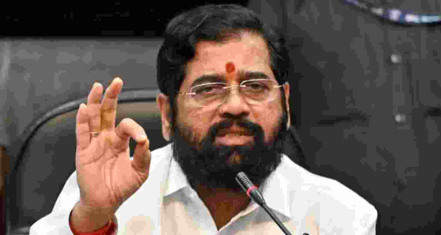 Maharashtra caretaker Chief Minister Eknath Shinde, File photo.