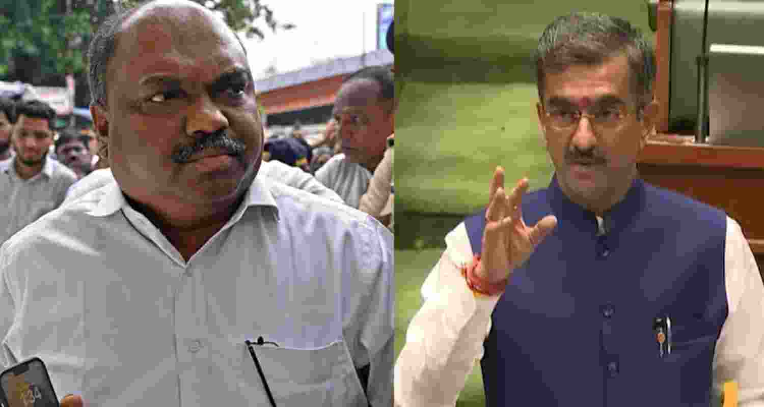 Brawl between Minister, Sena (UBT) MLC over 'traitor' jibe