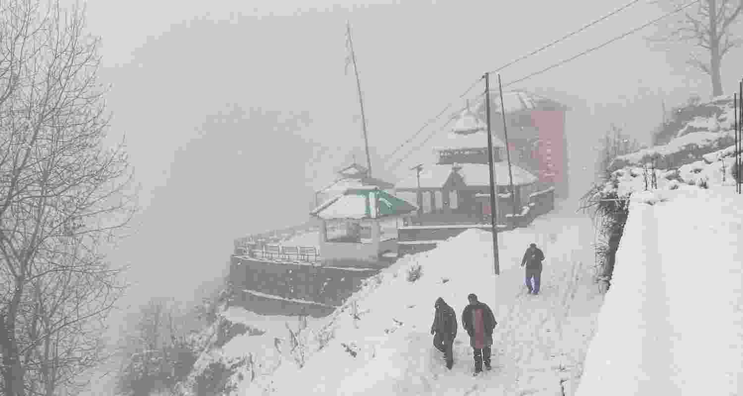 At least 226 roads remain closed in Himachal Pradesh due to snowfall. 