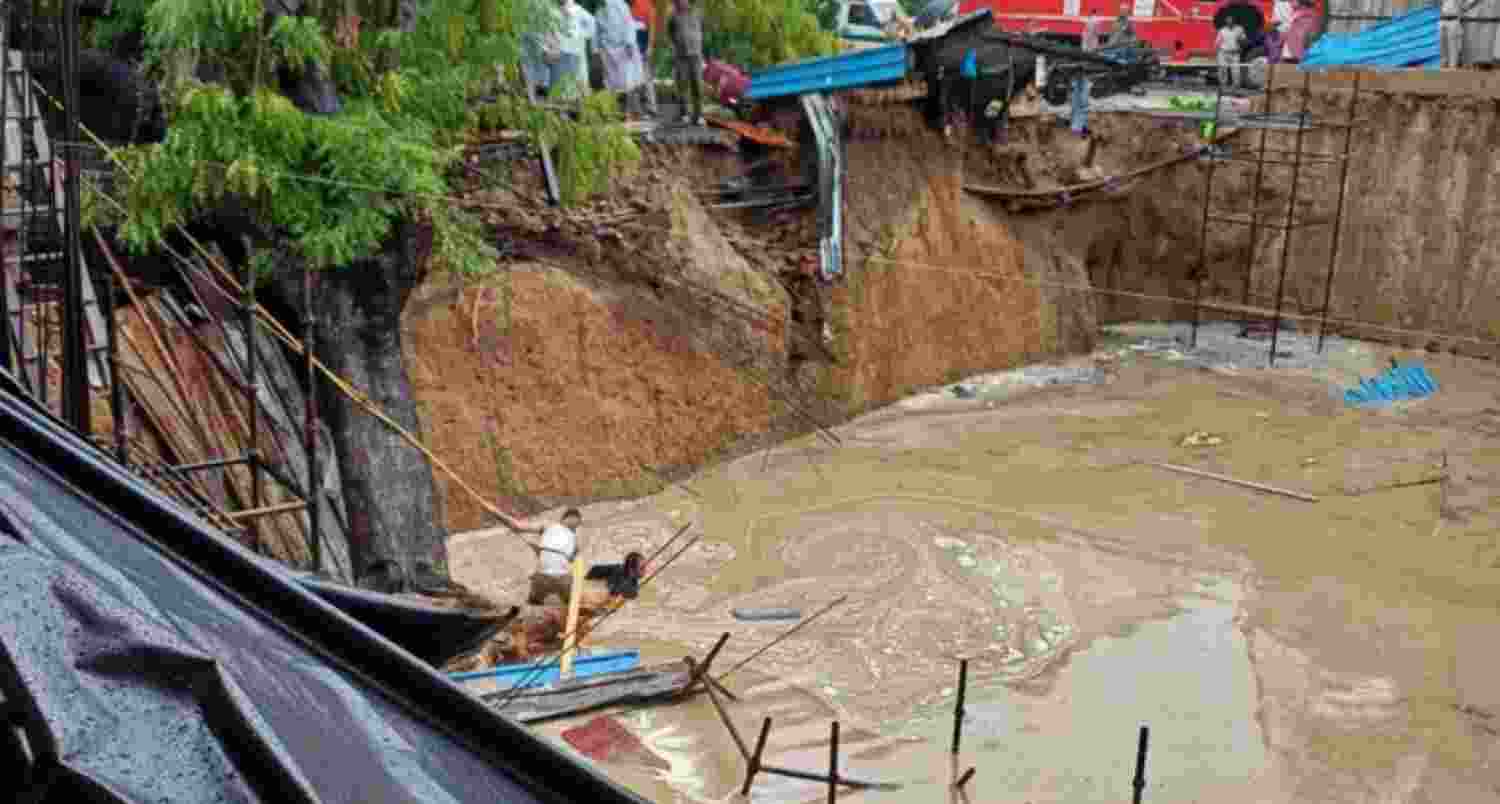 3 bodies found under debris in Delhi wall collapse