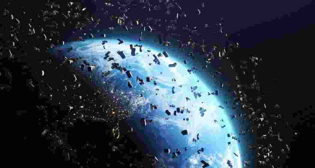 The total mass of human-made objects in orbit is now around 13,000 tonnes, which is equivalent to about 90 blue whales, one of the largest animals on Earth. 
