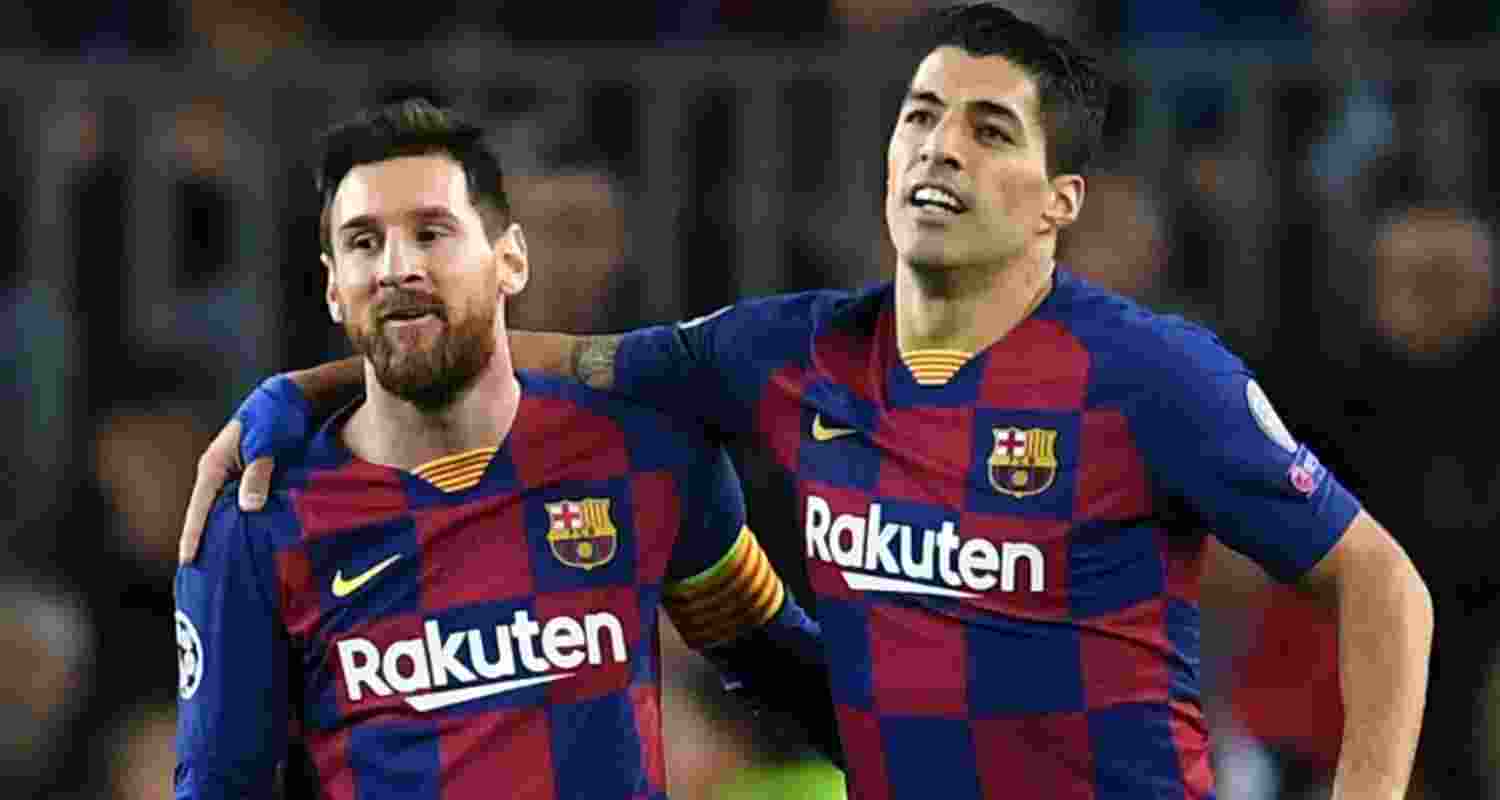  Luis Suaraz and Lionel Messi are now teaming up as businessmen.