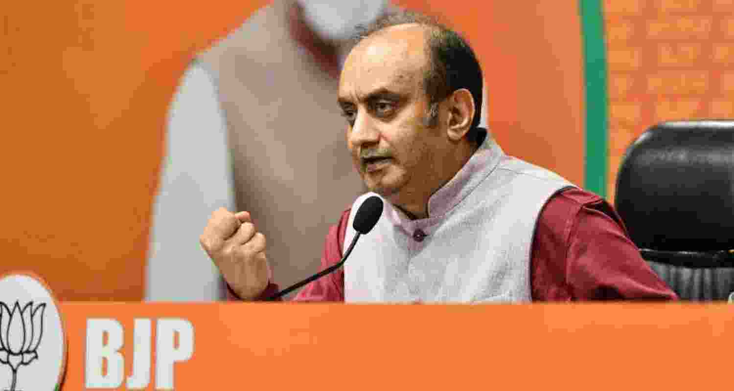 Rajya Sabha MP and national spokesperson Sudhanshu Trivedi.