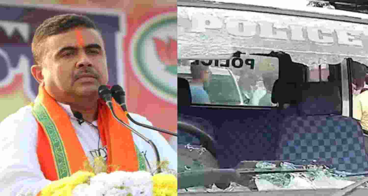 Suvendu’s convoy attack: Complaint filed against 41, 7 arrested