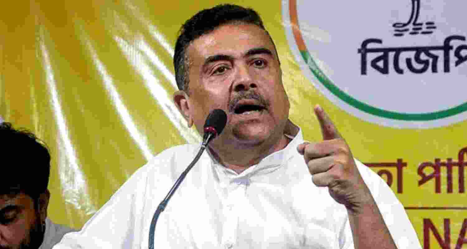 Bharatiya Janata Party leader Suvendu Adhikari.