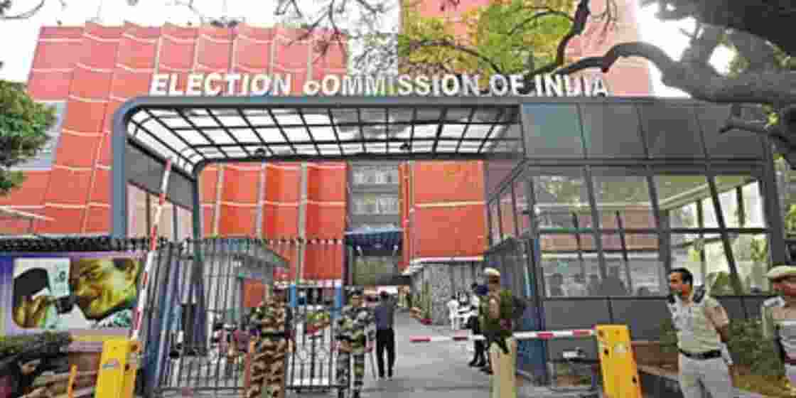 The Election Commission of India headquarters in New Delhi.