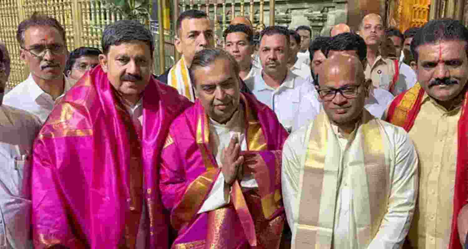 Ambani to set up kitchen in Tirumala for 2 lakh meals a day