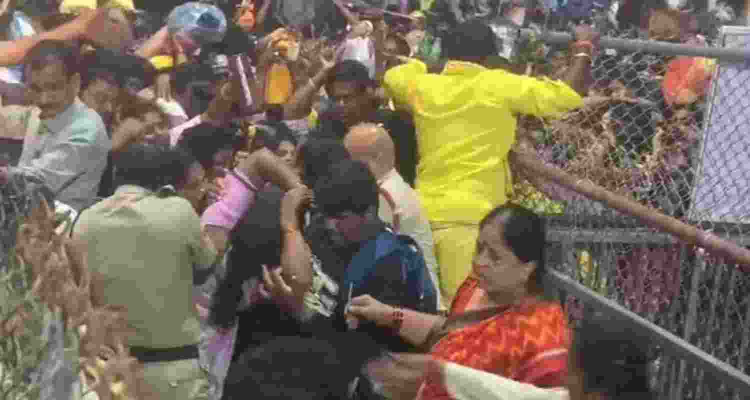 Six killed, many injured in stampede over collecting tickets at Tirupati