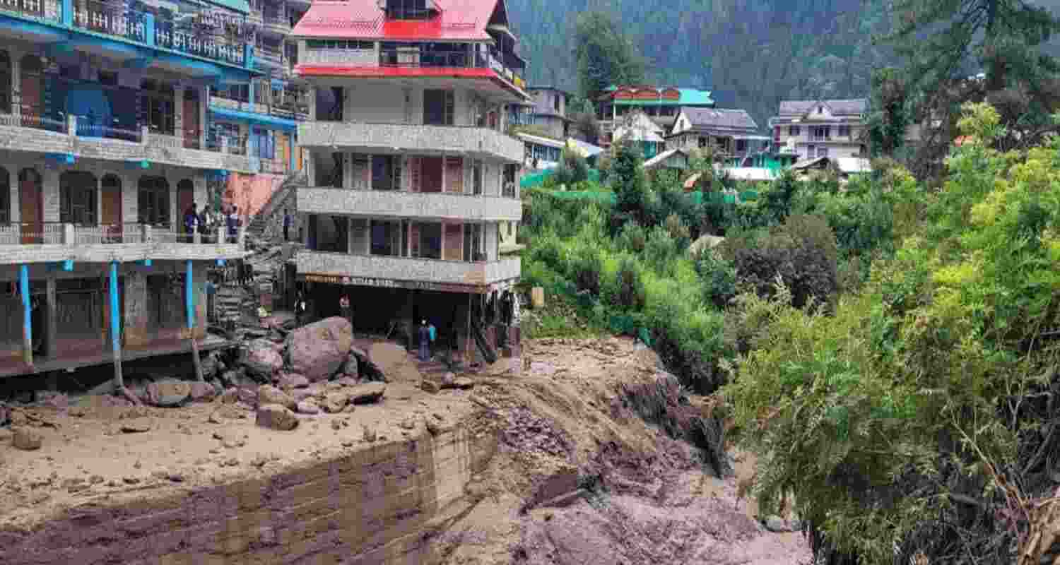 There was massive destruction in the Tosh area.