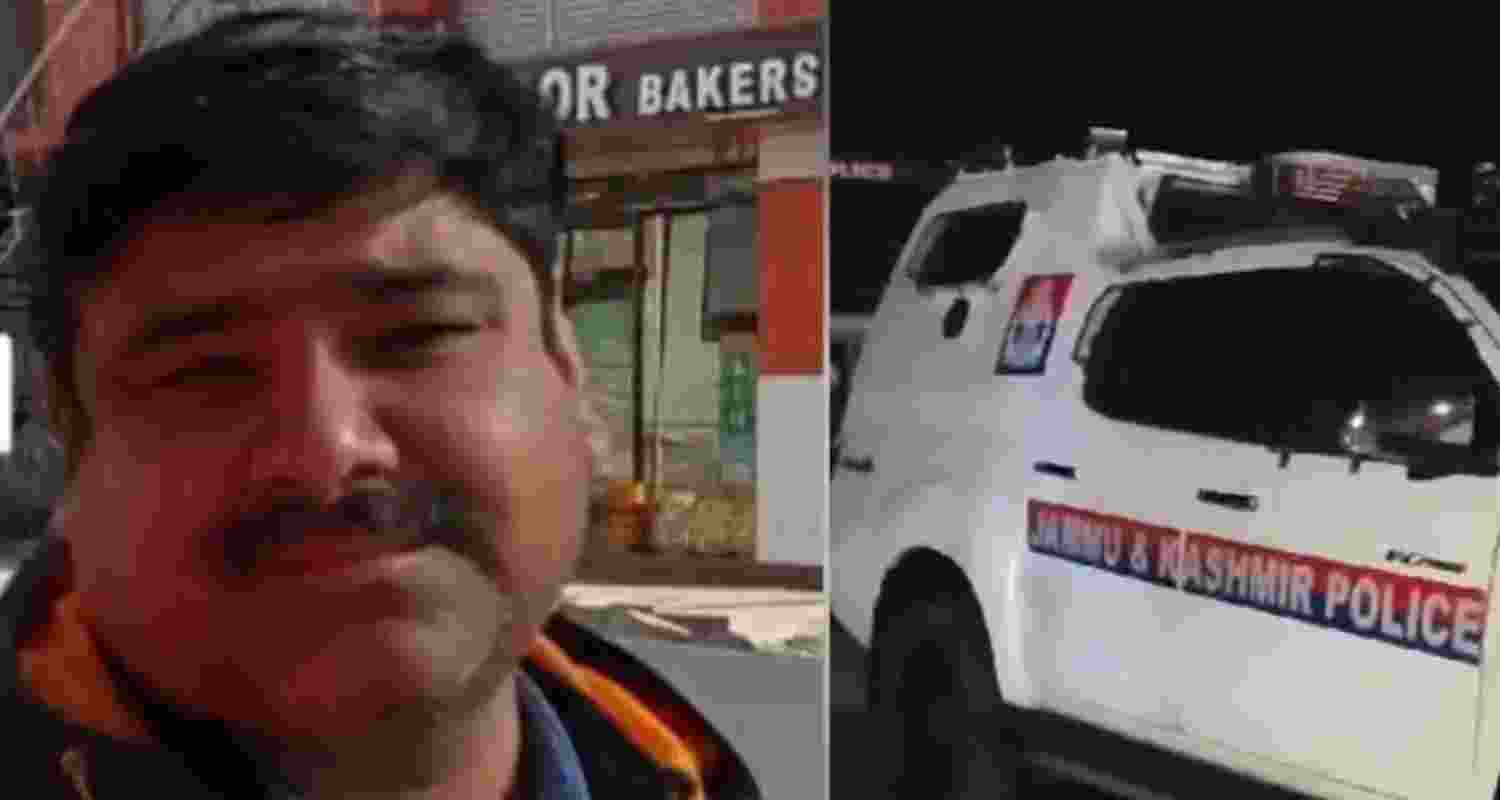 Non-local journalist injured.