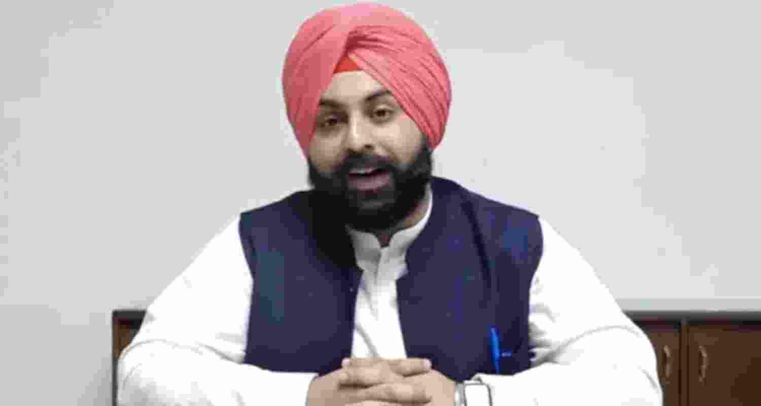  Punjab Education Minister Harjot Bains.