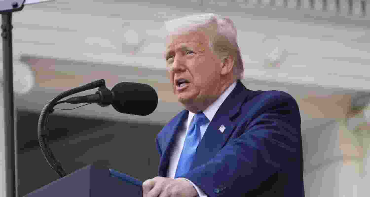 Trump claimed his track record of solving conflicts was "pretty good".