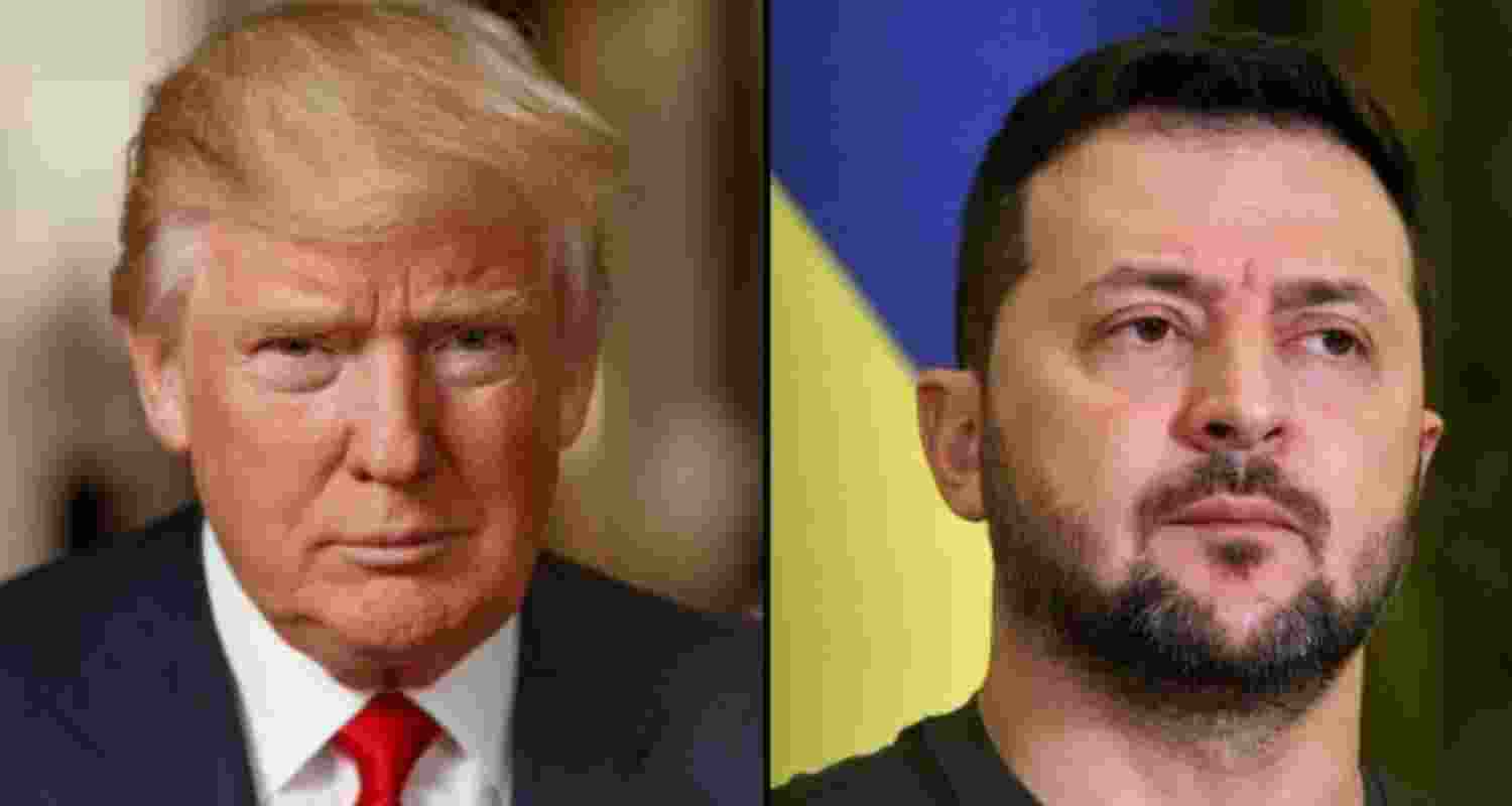 US President Donald Trump had called Ukrainian President Volodymyr Zelensky a non-elected “dictator.” Image: X