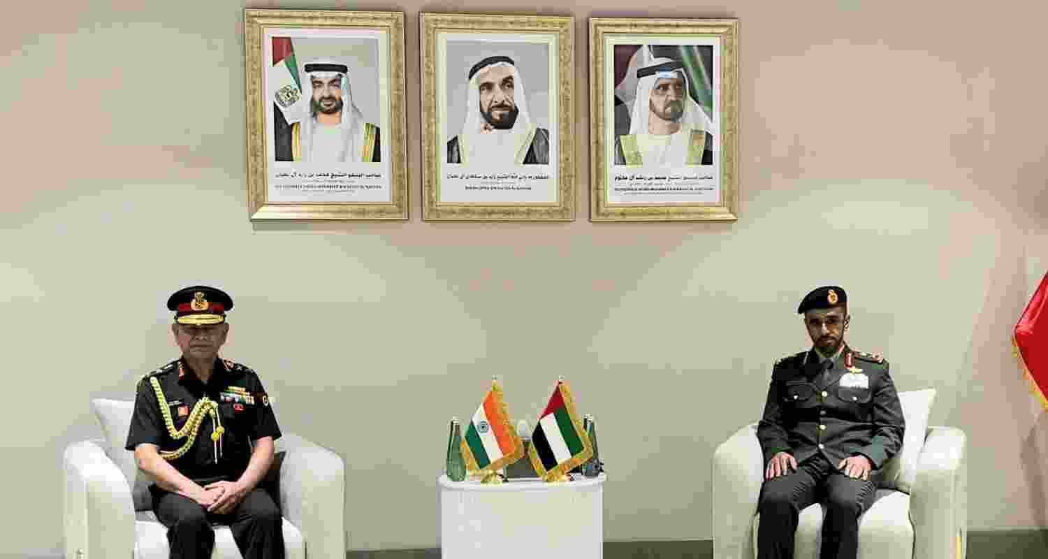 Army Chief Gen Upendra Dwivedi held first-ever COAS-level talks in UAE to boost military cooperation, training and engagement amid evolving Gulf security dynamics.