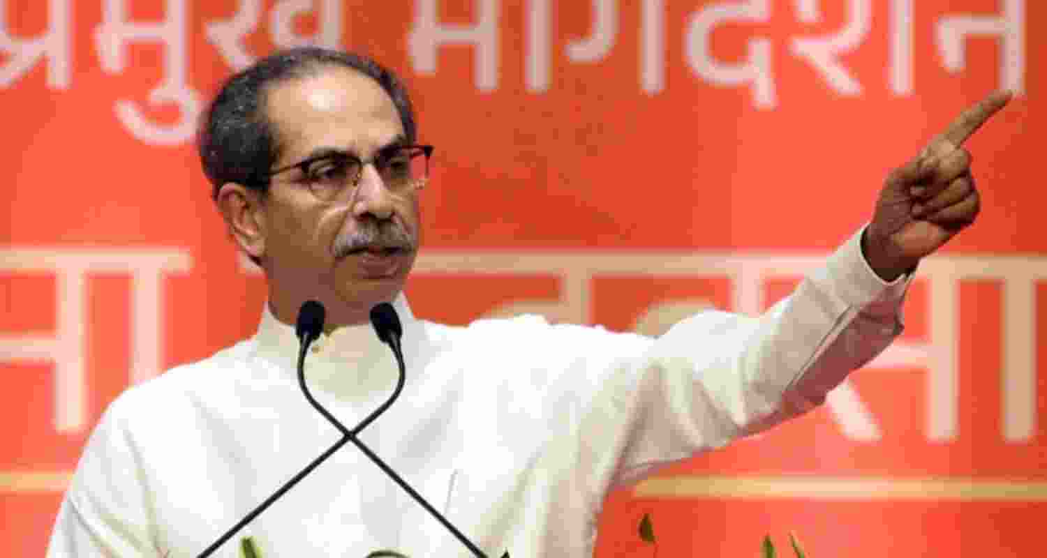 Shiv Sena (UBT) chief Uddhav Thackeray.