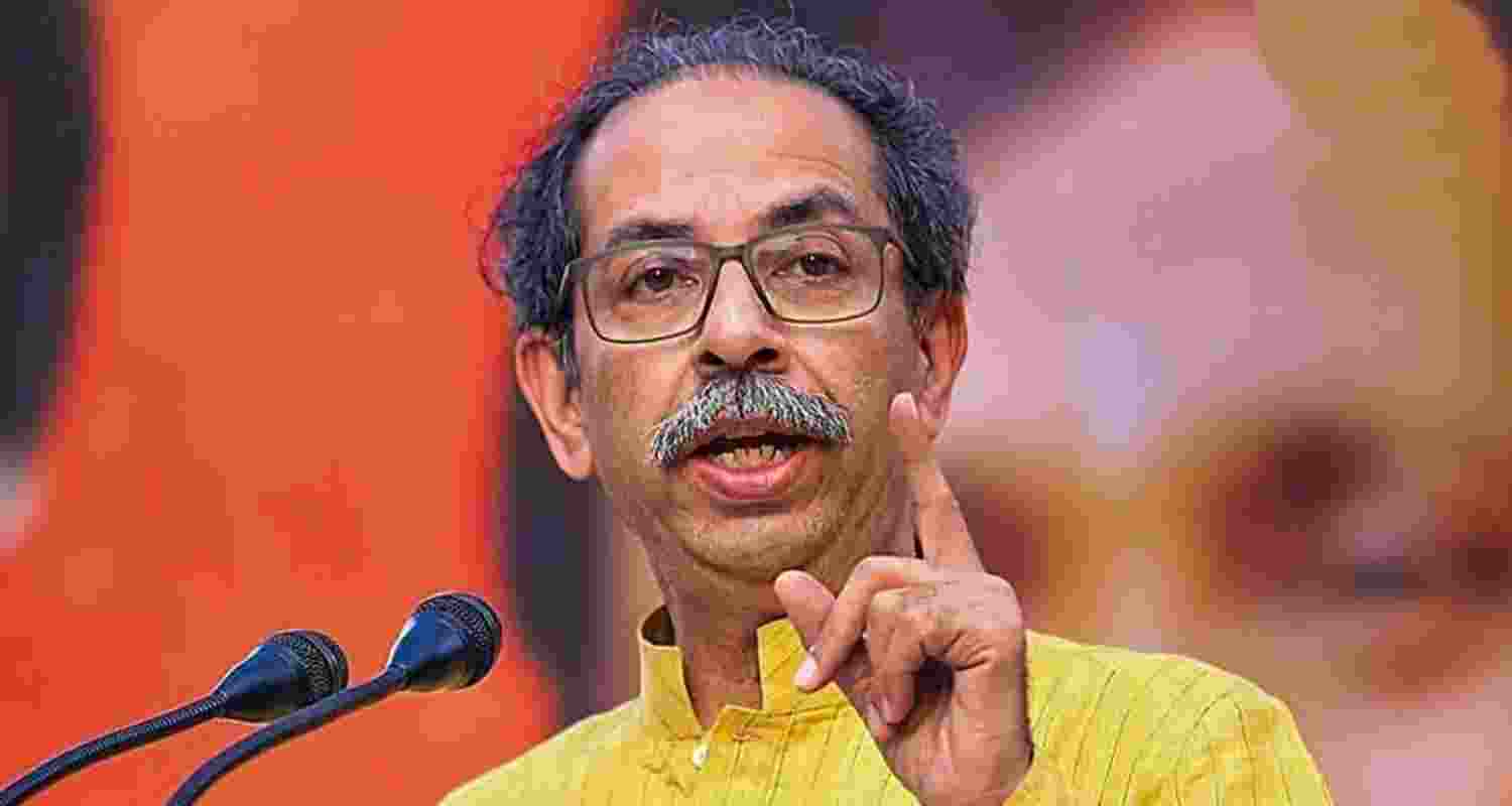 Shiv Sena (UBT) chief Uddhav Thackeray.