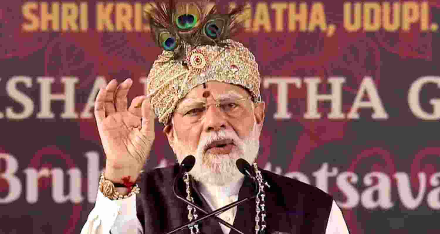 "Previous governments used to sit idly after a terror attack but New India neither bows nor hesitates from protecting its people," the Prime Minister said while addressing people in the temple town of Udupi, Karnataka, on Friday.