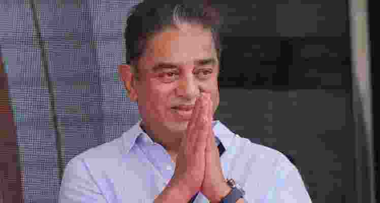 Actor-Politician Kamal Haasan. 
