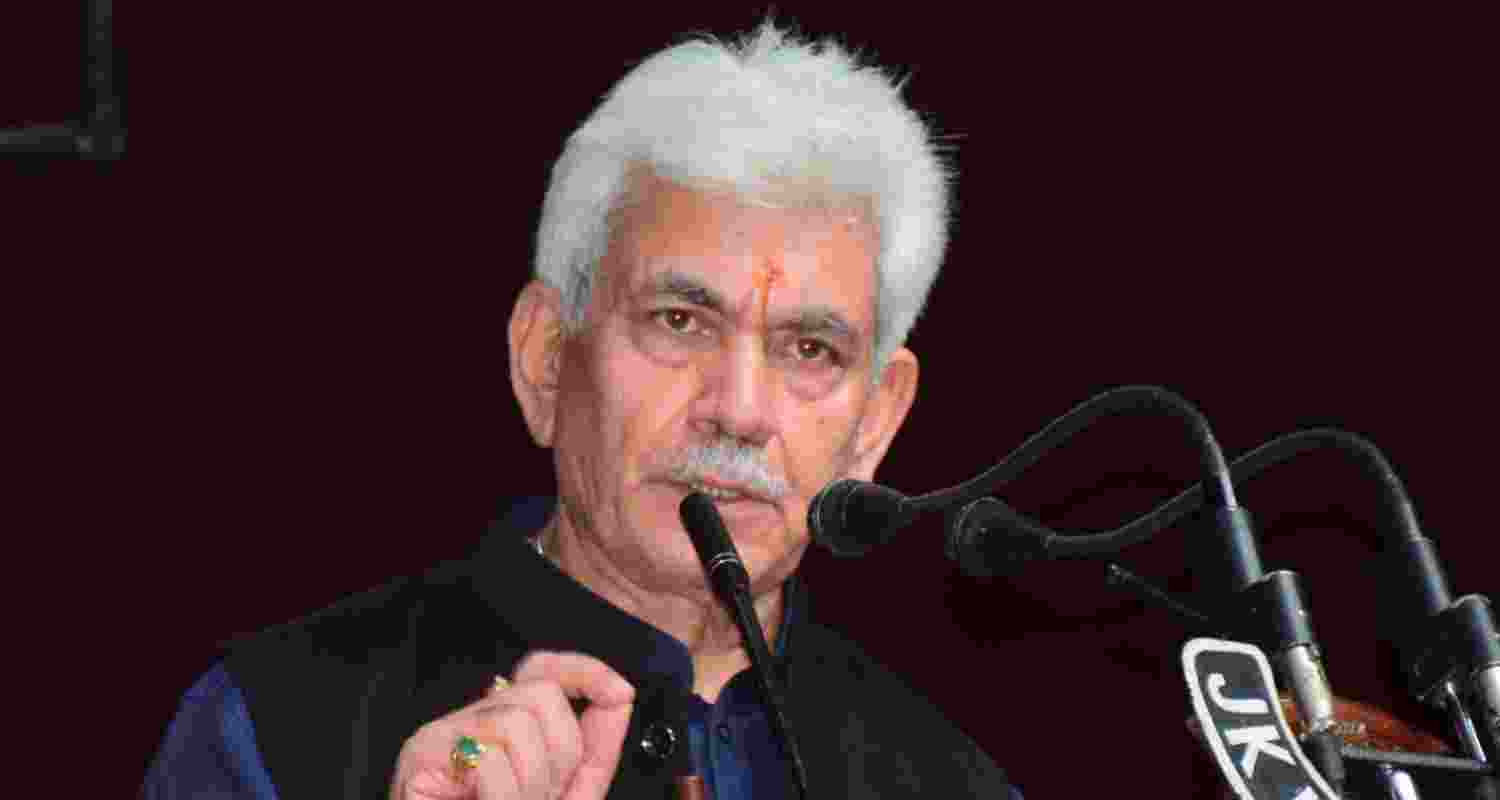 Jammu and Kashmir Lieutenant Governor Manoj Sinha.