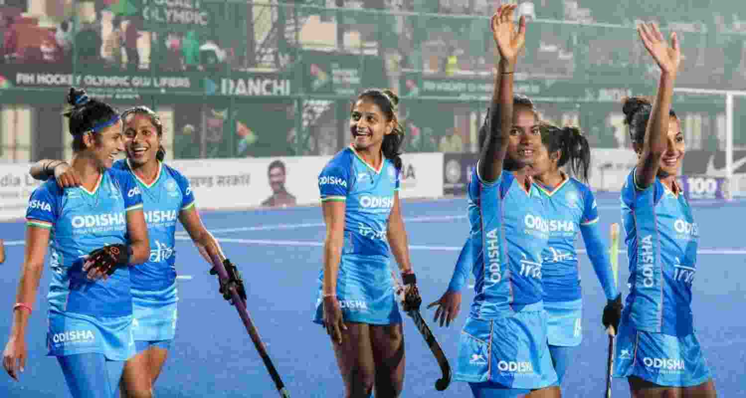 Women's hockey team. File Image.
