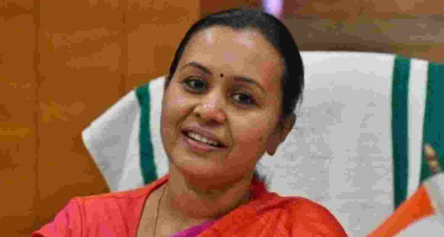 Kerala Health Minister Veena George. Image X.