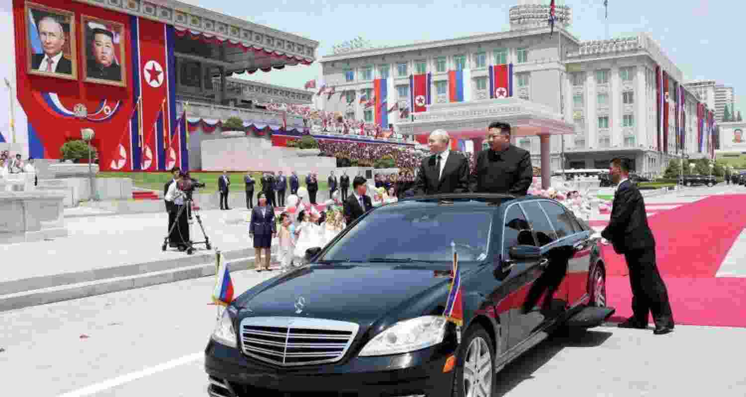 Putin (Russia) and Kim (North Korea) Forge Breakthrough Partnership Agreement.