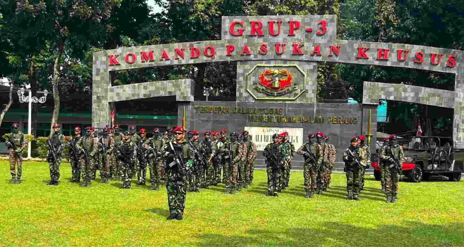 India Indonesia join forces for counter terrorism exercises.