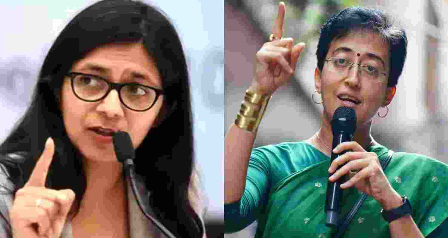 Swati Maliwal accuses Delhi CM Atishi over road conditions.